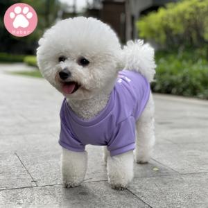 Style classique été vêtements pour animaux de compagnie dessin animé chien T-Shirt pour <span class=keywords><strong>Chihuahua</strong></span> et Yorkshire chiot polyester imprimé gilet pour chiots - Product Image 1