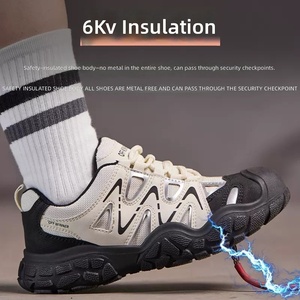 Scarpe Antinfortunistiche Donna Estive/Primaverili Senza Metallo, Traspiranti in Mesh a Nido d'Ape, con Puntale Composito Antiperforazione, Ideali per Aeroporti - Product Image 3
