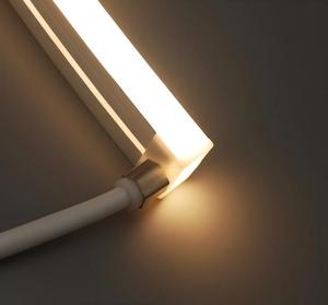 Striscia LED Neon Blu Architettonica Tech Look 4x10mm 24V 11W ad Alta Luminosità per Illuminazione di Contorno Esterno di Edifici per Uffici e Centri Commerciali - Product Image 4