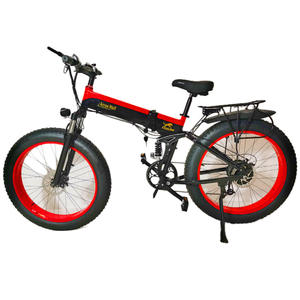 Venta al por mayor <span class=keywords><strong>26</strong></span> pulgadas plegable ciclomotor eléctrico playa nieve adecuado neumático ancho 7 velocidades 48V 350W Motor potencia marco de acero <span class=keywords><strong>bicicleta</strong></span> eléctrica - Product Image 4