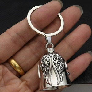 BY1075 - Llavero de metal con forma de campana de motocicleta, aleación de zinc, para ropa, modelo de bolso, colgante - Product Image 3