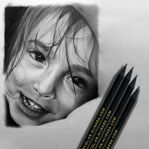 BECOL 促销黑色 HB 铅笔 学生标准铅笔套装 定制徽标艺术木铅笔 带橡皮擦 适合学生使用 - Product Image 4