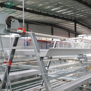 Equipo Moderno para Granjas Avícolas, Jaula de Batería de Alta Densidad de 4 Niveles, Jaula Automática Tipo A para Gallinas Ponedoras, para 10000-20000 Pollos - Product Image 3