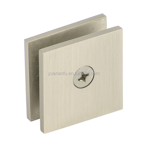 Bisagras ANFU de latón pulido de doble cara de <span class=keywords><strong>180</strong></span> <span class=keywords><strong>grados</strong></span>, las más vendidas, para puertas de ducha, con clip de fijación de <span class=keywords><strong>vidrio</strong></span>, carga máxima de 45 kg - Product Image 6