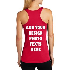 เสื้อกล้าม LT356สตรีพิมพ์ลายโลโก้ภาพถ่ายข้อความตามสั่งของผู้หญิง2025 - Product Image 2