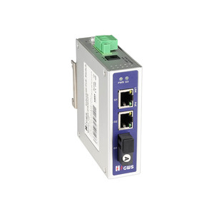 Switch PoE industriel sur rail DIN Gigabit 2 ports avec SFP Uplink HZGWS pour système de caméra IP CCTV - Product Image 4