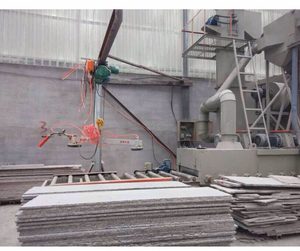 Zugelassene Mini-Marmorfliesen-Betonboden-Steins trahl maschine für die Strahl reinigung von Stahlteilen - Product Image 2