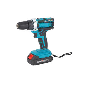 多機能リチウム電気コードレスドリルセット充電式衝撃家庭用ピストルドリル家庭用 - Product Image 2