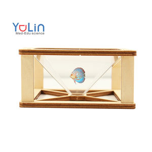 Montre hologramme Hologramme <span class=keywords><strong>3D</strong></span> Smartphone Présentoirs holographiques Projecteur Compatible avec Smart Mobile Phone - Product Image 1