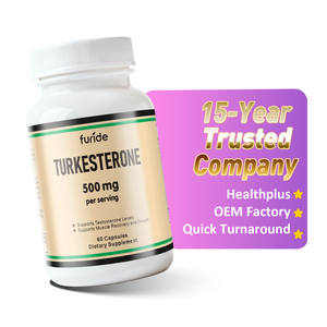Cápsulas de Suplemento Dietético de Beta Ecdisterona de Marca Privada OEM, Turkesterona para Adultos, No para Niños - Product Image 1