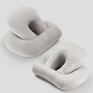 Vente en gros d'hôtel personnalisé Home Decor école bureau face vers le bas lit dormir lecture Couple voyage cervical imprimé sieste oreiller - Product Image 2