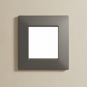 Grey Soft <b>Touch</b> 2 Way <b>Switch</b> Plate Compatible With Vimar Plana - Product Image 2