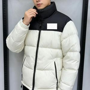 Chaqueta <span class=keywords><strong>TNF</strong></span> <span class=keywords><strong>1996</strong></span> para Hombre y Mujer, Versión Estadounidense, Serie 700, Bordada, Cortavientos, con Cierre, Plumón Blanco, Unisex, con Logotipo - Product Image 3