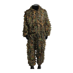 Ensemble de camouflage 3D feuille verte <span class=keywords><strong>Gili</strong></span>, léger et respirant, pour la photographie de la faune en extérieur et la randonnée en forêt - Product Image 6