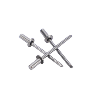 Rivets aveugles en acier inoxydable et aluminium de haute qualité Jiayuan, 3 mm, couleur argent naturel, taille 1/4, sans nickel - Product Image 1