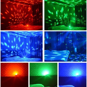 Lumière de boule magique en cristal colorée RGB à télécommande USB 5V pour les fêtes, la scène, la maison - Product Image 5