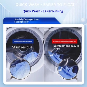 Detergente en Polvo para Lavado Rápido Oxygen Bubble de 15 Minutos, Fácil de Enjuagar, Elimina Manchas de Aceite, Fuente de Limpieza - Product Image 3