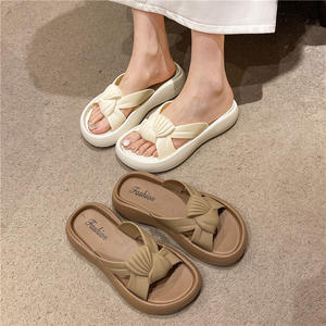 Sandalias Antideslizantes de Verano para <span class=keywords><strong>Mujer</strong></span> 2025, Nuevas Sandalias de Playa Casuales con <span class=keywords><strong>Suela</strong></span> Gruesa, Chanclas Modernas para <span class=keywords><strong>Mujer</strong></span>, Pantuflas Cómodas para el Hogar - Product Image 6