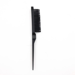 Perruque démêlante en poils de sanglier et peigne à brosse à cheveux avec logo personnalisé, meilleure vente - Product Image 1