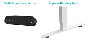 Văn phòng nghiên cứu Bàn máy tính nâng chân bàn động cơ đơn nâng khung bàn điện đứng khung bàn - Product Image 3