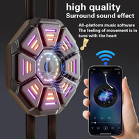 Machine de boxe interactive sans fil à LED à faible MOQ, entraîneur de frappe électronique pour l'entraînement en centre sportif