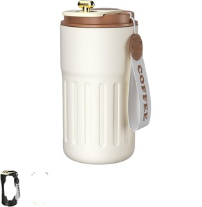 Vaso Térmico Inteligente Ecológico de Acero Inoxidable de 450 ml, Vaso Aislado al Vacío con Pantalla de Temperatura y Logotipo Personalizado - Product Image 1