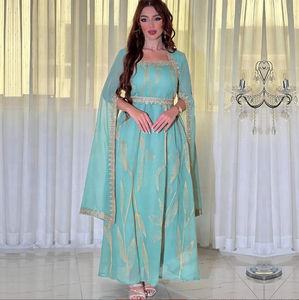 信念アバヤヴィンテージムスリムドレスドバイイスラム服女性インドネシアカフタンローブイブニングドレス - Product Image 3