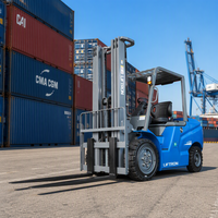 Forklift Listrik Baterai Lithium Liftron CPD35L 3500kg dengan Jarak Sumbu Roda yang Lebih Panjang dan Traksi Kuat untuk Penanganan Material Industri