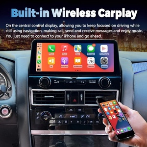 Autoradio Android 13 12,3 pouces Carplay pour Nissan Patrol Y62 XE SE 2012-2019 Stéréo automobile Lecteur multimédia vidéo GPS Navigation - Product Image 4