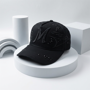 Gorras <span class=keywords><strong>de</strong></span> béisbol <span class=keywords><strong>de</strong></span> 5 paneles con bordado 3D, decoración <span class=keywords><strong>de</strong></span> pedrería y gamuza, estilo deportivo, con diseñ<span class=keywords><strong>o</strong></span> personalizado Rude Awakening - Product Image 1
