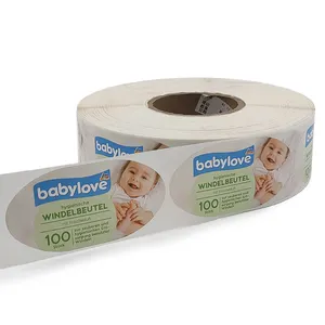 Eco Friendly Self Adhesive Label For Food Sealing Packaging And Wet Wipe Packs
