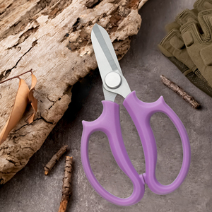 Kéo làm vườn bằng thép không gỉ, kéo cắt hoa chuyên nghiệp, tay cầm thoải mái, kéo tỉa cây, dụng cụ cắt tỉa cây cảnh - Product Image 5