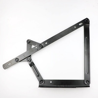 Système de mécanisme de canapé-lit noir : gain de place et optimisation du rangement, support de lit relevable portable, charnière de levage coulissante