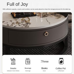 Mesa de café superior madeira maciça moderna para Home & Hotel Restaurante elegante sala de estar Centre <span class=keywords><strong>Tea</strong></span> <span class=keywords><strong>Table</strong></span> Furniture - Product Image 4