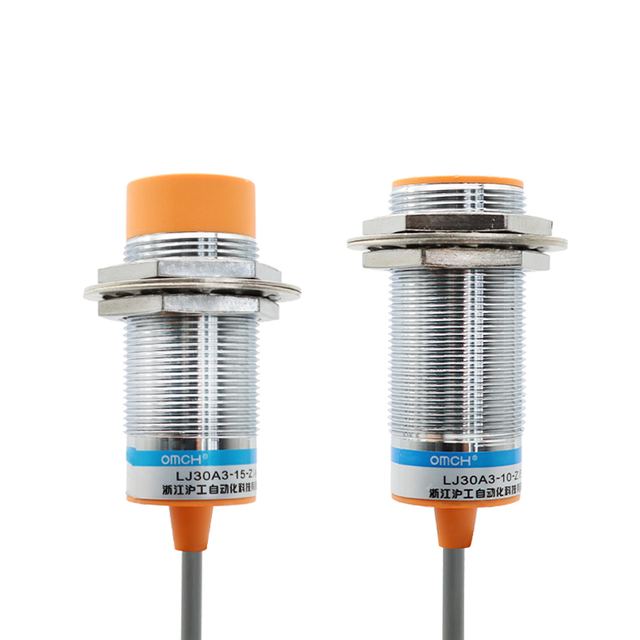 OMCH M30 Metal Inductive Proximity Sensor Models LJ30A3-10/LJ30A3-15 Flush & Non-Flush with NPN PNP Output