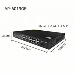 एपा 16/24 पोर्ट गीगाबिट नेटवर्क स्विच थोक डेस्कटॉप ईथरनेट क्यूओस फ़ंक्शन Poe 10/100 एमबीपीएस 3.2 जीबीपीएस क्षमता नेटवर्क - Product Image 4