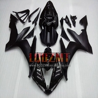 Kit carrosserie OEM pour YAMAHA YZF-R1 YZF1000 YZF R1 R 1 YZFR1 04 05 noir mat 06 165No.13 YZF-1000 2004 2005 2006 Carénage d'injection