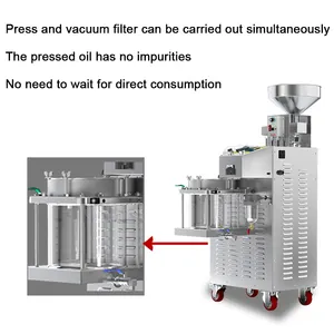 Mesin pengolahan Minyak Alpukat ekstraksi zaitun keluaran tinggi mesin komersial pemeras minyak