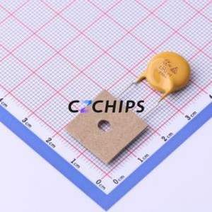 ตัวเก็บประจุแบบปลอดภัย VY1332M59Y5UQ6TV0 แบบ Through hole (THT), ระยะขา P=10 มม. 3.3nF 20% 760V X1, Y1 - Product Image 2