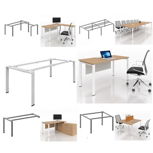 <span class=keywords><strong>BERSON</strong></span>-Mesa de lectura para ordenador de oficina, mueble con marco de escritorio, individual, barato - Product Image 2