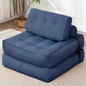 Sofá Cama Plegable Contemporáneo de 2 Metros para el Hogar, Muebles de Oficina para el Hogar, Sofá Individual de Tela Portátil Pequeño - Product Image 1