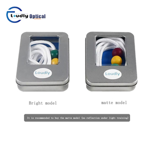 Pelota de Convergencia para Entrenamiento Visual en Estrabismo, Ambliopía, Miopía, Dipleopía, Fusión y Convergencia, Pelota Tricolor para Niños - Product Image 3