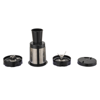 Mixeur Plongeant Électrique Portable 200W - Préparateur de Smoothies, Mini Robot Culinaire Multifonctionnel avec Lames en Acier Inoxydable Légères