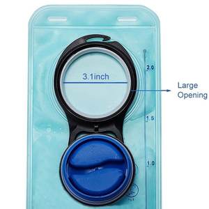 حافظة ماء <span class=keywords><strong>2</strong></span> لتر مانعة للتسرب المياه المثانة ، شحن المياه خزان للتخييم ظهره DRD005 - Product Image 5