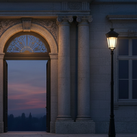 Farol Palacio 5471 Éclairage de parc, lampes paysagères, éclairage d'aire publique pour cour de villa
