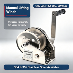 <span class=keywords><strong>ALLMAN</strong></span> - Cabrestante Manual de Alta Calidad de 3 Toneladas con Freno Automático - Product Image 1