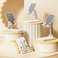 Jopree X1Pro support de téléphone/tablette à rotation flexible à 360 ° tige télescopique pliable réglable pour bureau à domicile bureau utilisation portable