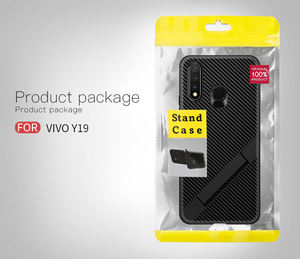 Fibra de carbono suave TPU teléfono caso VIVO Y19 <span class=keywords><strong>Vivan</strong></span> serie soporte - Product Image 6