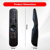 Remplacement de AKB-76045003 de bouton vocal de télécommande de TV Offre Spéciale pour LG 4K UHD QHD Smart TV avec le paquet de boîte de PVC