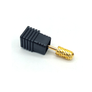 Fraise à ongles en acier tungstène de 6,60 mm à tête arrondie, grande taille, stable et efficace pour le meulage, idéale pour la manucure en salon - Product Image 1